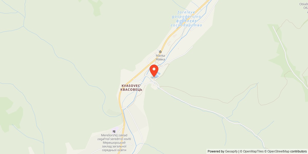 Форелеве господарство Квасовець