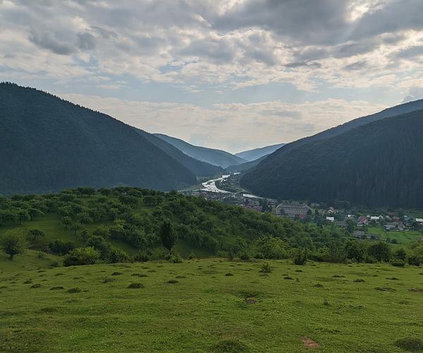 Оглядовий майданчик "Яблуневий сад у Колочаві"
