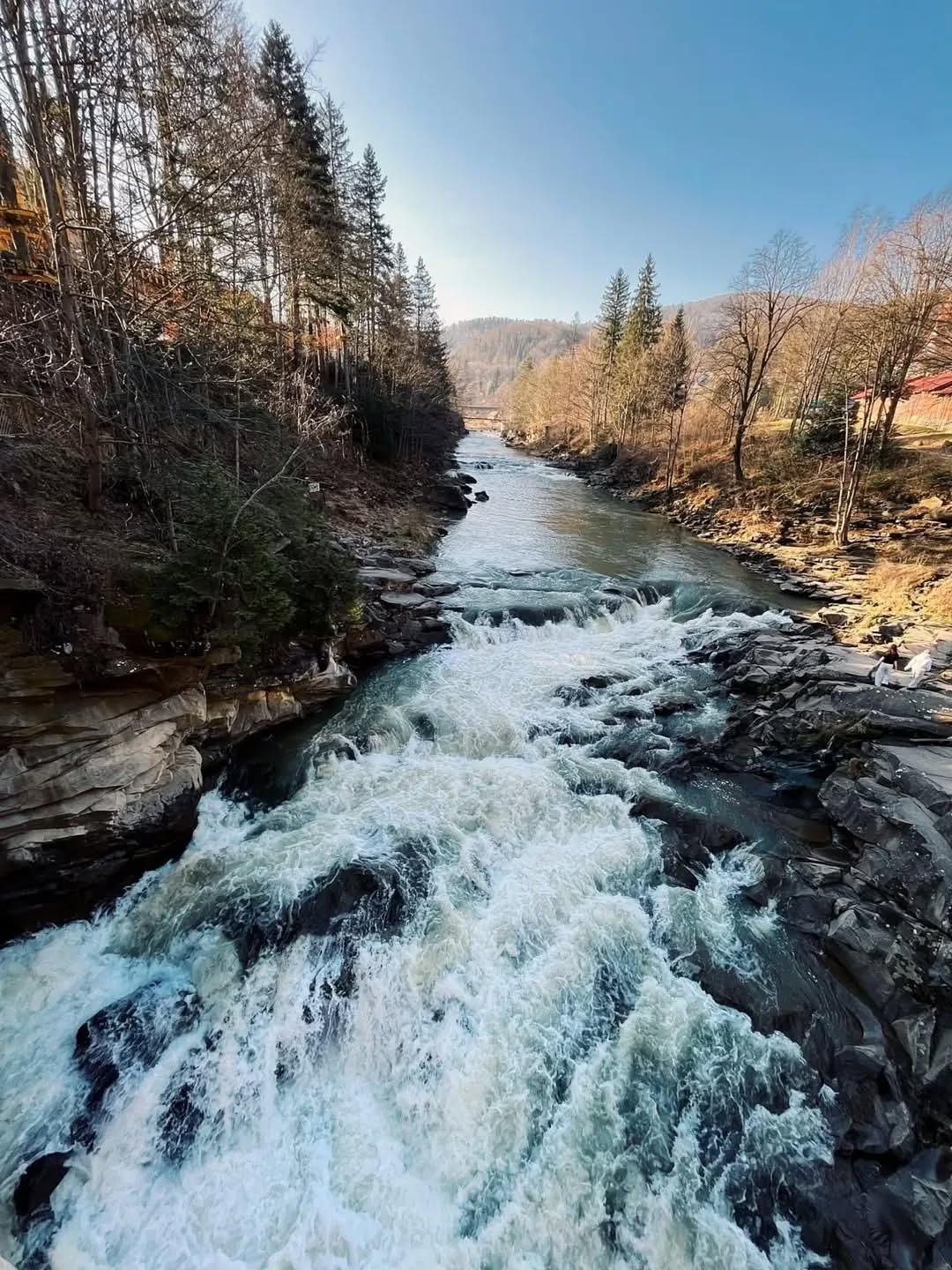 водоспад пробій яремче
